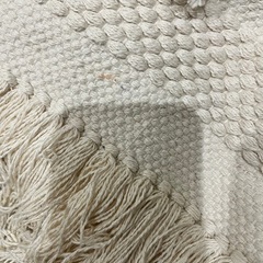 【中古】5枚セット　ビーズソファカバー 標準サイズ　プフ　(PF-K01CF IV)の画像