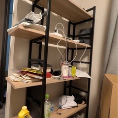 オープンラック　本棚　5段の画像