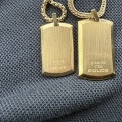 ✨激安✨‼️POLICEネックレス 2点セット‼️美品‼️未使用に近い‼️の画像