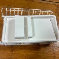 【値下げ！】ニトリ　スリム水切りラック2段の画像