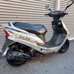 4395.低走行で即戦力　Vリンク125 タイプK 始動性良好　千葉県柏市　即日配送、自走引き取りも可能の画像