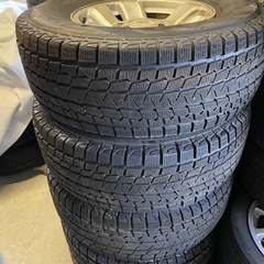 プラド、ランクルスタッドレスタイヤホイールの画像
