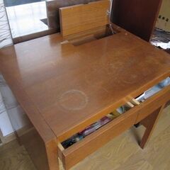 デスク★机★一部開閉式でレア★
の画像