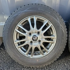 13インチアルミ＆ スタッドレスタイヤ DUNLOP 軽自動車の画像