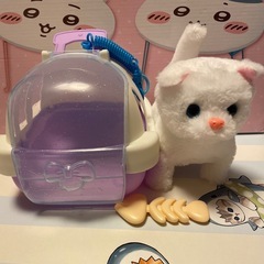 動いて音が鳴る猫の画像