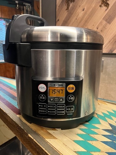 象印 業務用炊飯ジャー NS-QC36 3.6L 2021年製 動作確認済み (MT) 美