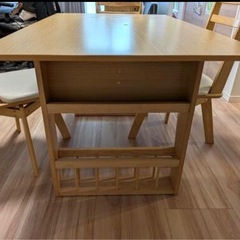 ダイニングテーブルセット　伸長式の画像