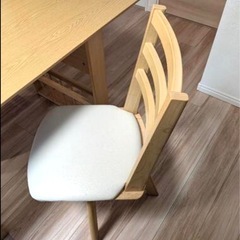 ダイニングテーブルセット　伸長式の画像