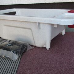 【便利な灯油台車】未使用　低重心のため転倒しない　キャスター・ストッパー付き　残り１台　の画像