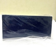 蓋付きインナーバッグ　ブックトート　ミディアム対応 　ネイビー　フェルト　軽量の画像