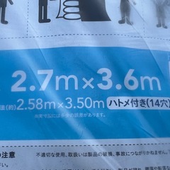 ブルーシート④　の画像