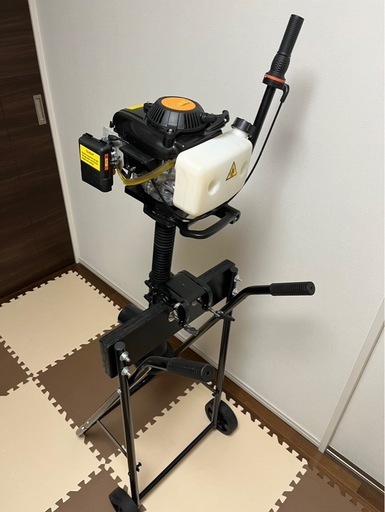 4ストロークエンジン 船外機　エンジンハンガー付き