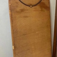 ヴィンテージ　全身鏡　ウォールミラー 籐 ラタン 昭和レトロ　アンティークの画像