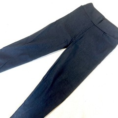 レギンスパンツ　ストレッチ　ハイウエスト　美脚　黒　ブラック LLの画像