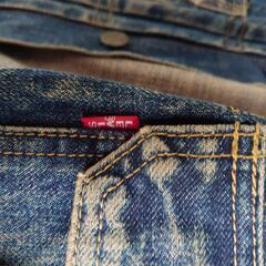 🚩12月30日まで価格【古着・日本製1996年生産】90'S Levi’s◆2ndモデル/復刻/BIG-E/Gジャン/W34//71507-XXの画像