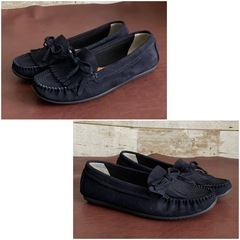 リーガル【22㎝】キルトローファー☆クリーニングお手入れ済6344の画像