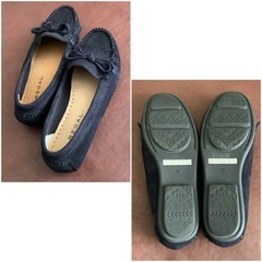 リーガル【22㎝】キルトローファー☆クリーニングお手入れ済6344の画像