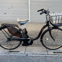 ❗️バッテリー新品キャンペーン❗️試乗🉑新車みたいな⭐️中古電動ママチャリ ヤマハPASナチュラ パナソニックビビ ブリヂストンアシスタの画像
