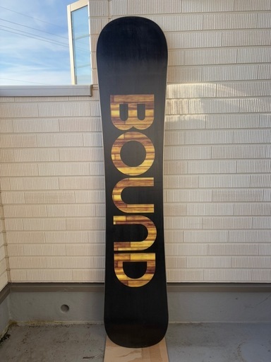 スノーボード 板　BOUND GOLD RUSH 144cm バンブー　 スノボ グラトリ