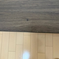 【ブラウン】ローテーブル　収納棚ありの画像