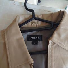 🚩12月30日まで価格・古着【🐐山羊革(dualのゴートレザー)Lサイズ】男女兼用の画像