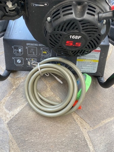 2200PSI 強力ガソリン高圧洗浄機｜168F / 5.5HP｜ジャンク扱い