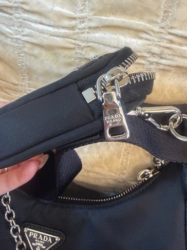 PRADA Re Edition 2005 ブラックショルダーバ