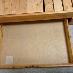 シングルベッド(引き出し付き)の画像