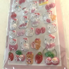 【お取引中】ボンボンドロップ　シール　　キティ②の画像