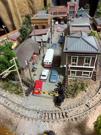 Nゲージ　鉄道模型　ジオラマ