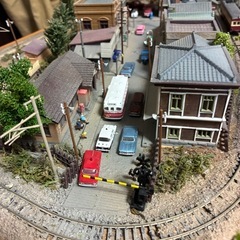 Nゲージ　鉄道模型　ジオラマの画像