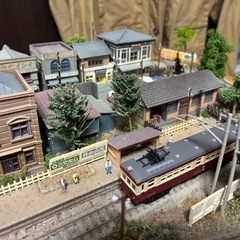 Nゲージ　鉄道模型　ジオラマの画像