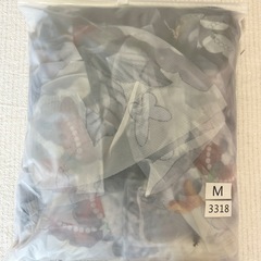 ロングスカート　シフォン　フラワー　バタフライ　ダンス　舞台　衣装　Mの画像