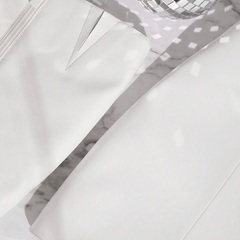 ロングブーツ　白　23.5㎝の画像