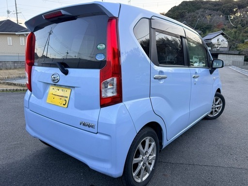 ダイハツ ムーヴ 車検 ナビ 格安 軽自動車 ホワイト キーレス ダイハツ ムーヴ 軽自動車 高年式 保証 中古車 スマートキー ナビ ETC