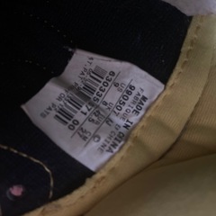 Nike 黒/黄 ハイカットスニーカーの画像