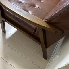 2人がけソファービンテージの画像