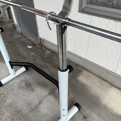 イロテック スクワットラック　200cm バーベルシャフト　ベンチプレスの画像