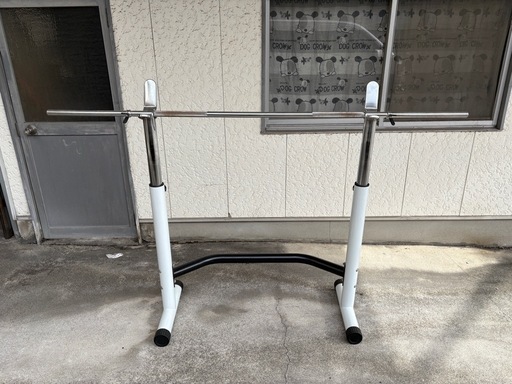 イロテック スクワットラック 200cm バーベルシャフト ベンチプレス