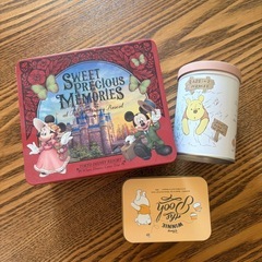 ディズニーの缶　3つの画像