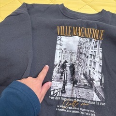 裏起毛　レディース　トレーナー　Lの画像