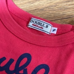 ミキハウス✳︎ダブルＢ　薄手カットソー美品の画像