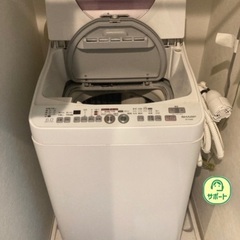 シャープ製洗濯機の画像