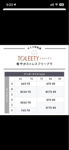 TOLEETYナチュラルアップナイトブラ      3枚セット