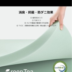 マットレス セミダブル やや硬め 厚さ16㎝の画像