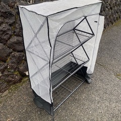 ③ビニールハウス　ビニール温室の画像