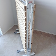 スノコ折りたたみベッド　シングルサイズの画像