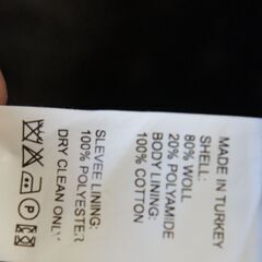 【着用数回・美品・レディス】 TOMMY HILFIGER ピーコート ダブルブレスト チェスター 紺色の画像