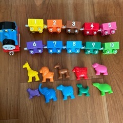 美品学研トーマス10までつなげての画像