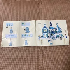 レゴ　互換ブロック　雪のお城　アナ雪の画像